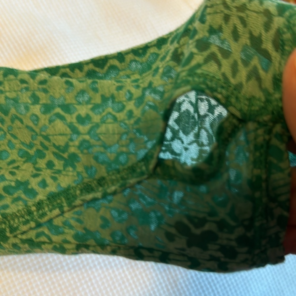 Athleta green hooded lightweight long top / coverup Size XS - Picture 14 of 14